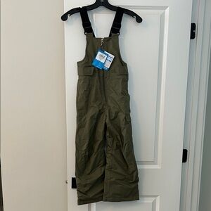 Kids Olive Green snow pant